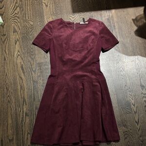 BCBGMaxAzria Deep Burgundy Mini Dress